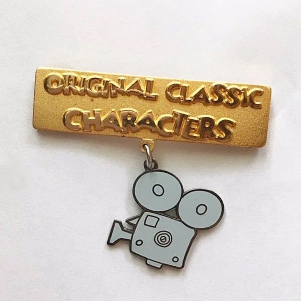 Original Classic Characters Gold Dangle Disney Pin 18060